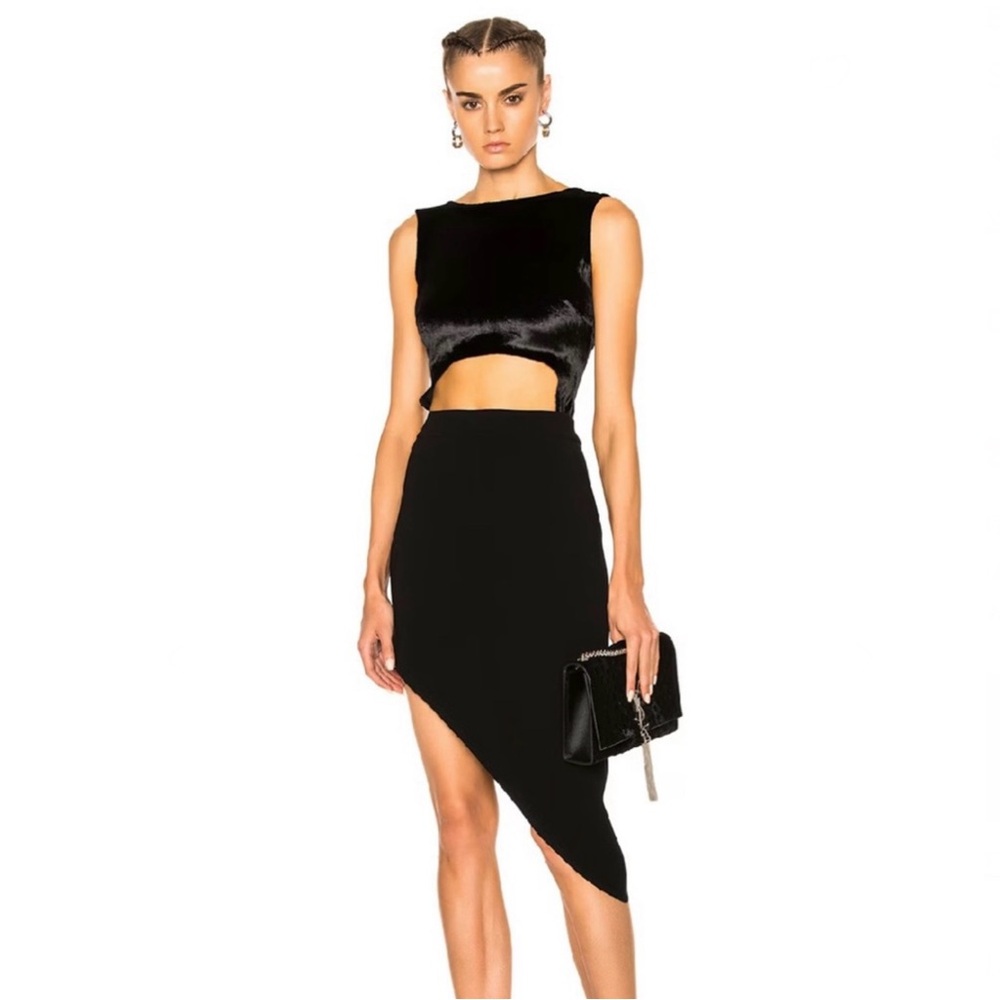 NEW BAJA EAST REVOLVE BLACK CUTOUT DRESS